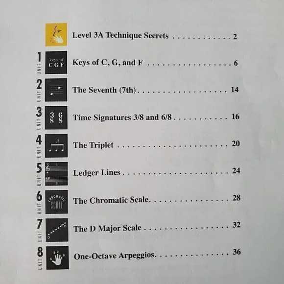 FABER Piano Adventures Level 3A Technique & Artistry Book 2nd Edition - Picture 3 of 5